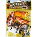 Amalfi 0712 Çiftlik Hayvanları -Sunman Kız Erkek Çocuk Oyuncak Eğitici Oyuncaklar