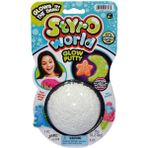 Amalfi 1328 Styro World Glow Putty - 1ADET Stokta Olan Gönderilir Kız Erkek Çocuk Oyuncak Eğitici Oyuncakla - Çok Renkli