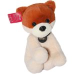 Amalfi 1397 Karamel Peluş Köpek 30CM Kız Erkek Çocuk Oyuncak Eğitici Oyuncaklar - Çok Renkli