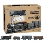 Amalfi 1613C Big Scale Klasik Tren Seti - BİG SCALE CLASSİCAL STEAM TRAİN SET Kız Erkek Çocuk Oyuncak Eğiti