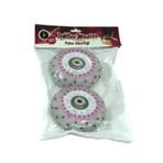 AMALFİ 2 li Işıklı Kıvılcım Çıkartan Paten Tekerleği Pembe Desenli 90A/70MM Kız Erkek Çocuk Oyuncak Eğitici