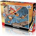 Amalfi 200 Parça Planes Puzzle Kız Erkek Çocuk Oyuncak Eğitici Oyuncaklar - Çok Renkli