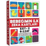 Amalfi 2205 EĞİTİCİ KARTLAR 6-12 AY ZEKA KARTLARI Kız Erkek Çocuk Oyuncak Eğitici Oyuncaklar