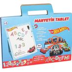 Amalfi 2236 Hot Wheels Manyetik Tablet 64 Parça Kız Erkek Çocuk Oyuncak Eğitici Oyuncaklar