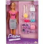 Amalfi 3392 Alisha Fashion Aksesuar Set 29cm Kız Erkek Çocuk Oyuncak Eğitici Oyuncaklar