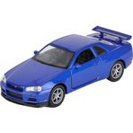 Amalfi 43798 Welly Çek Bırak Nissan Skyline -Karsan Oyuncak Kız Erkek Çocuk Oyuncak Eğitici Oyuncaklar