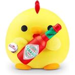 Amalfi 5UA01000 Snackles Aburcubur Dev Peluş 35CM Kız Erkek Çocuk Oyuncak Eğitici Oyuncaklar - Çok Renkli