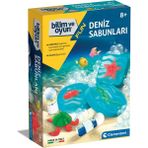 Amalfi 64189 Bilim ve Oyun - Deniz Sabunları-Clementoni Kız Erkek Çocuk Oyuncak Eğitici Oyuncaklar - Çok Renkli