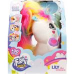 Amalfi 72033 Lily Sesli ve Işıklı Unicorn Peluş Kız Erkek Çocuk Oyuncak Eğitici Oyuncaklar - Çok Renkli