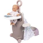 Amalfi 7600220374 Baby Nurse Çocuk Odası Valizi 3 IN 1 -Smoby Kız Erkek Çocuk Oyuncak Eğitici Oyuncaklar
