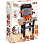 Amalfi 7600360730 Black Decker Bricolo Ultimate Çalışma Tezgahı Kız Erkek Çocuk Oyuncak Eğitici Oyuncaklar - Çok Renkli