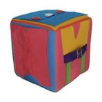 Amalfi AND-5013 Beceri Küpü 6 Işlevli 30X30X30 Kız Erkek Çocuk Oyuncak Eğitici Oyuncaklar - Çok Renkli