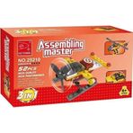 Amalfi Ausini Assembling Master 3 in 1 52 Parça Helikopterler Kız Erkek Çocuk Oyuncak Eğitici Oyuncaklar