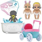 Amalfi Baby Secrets Sürpriz Figür ve Bebek Arabası Seti Kız Erkek Çocuk Oyuncak Eğitici Oyuncaklar