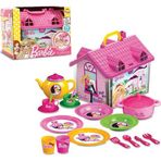 Amalfi Barbie Ev Çay Set Kız Erkek Çocuk Oyuncak Eğitici Oyuncaklar