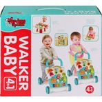Amalfi BIB-6017 Pianolu Yürüme Arkadaşı 4IN1 Kız Erkek Çocuk Oyuncak Eğitici Oyuncaklar