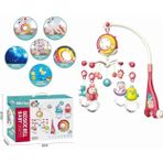 Amalfi BIB648A54 -Vardem Işıklı Müzikli Kumandalı Kırmızı Bebek Dönencesi Kız Erkek Çocuk Oyuncak Eğitici O