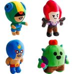 Amalfi Brawl Stars Peluş 30CM - 1ADET Fiyatıdır Kız Erkek Çocuk Oyuncak Eğitici Oyuncaklar - Çok Renkli