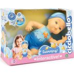Amalfi CCBD9000 Cicciobello Yüzüyor 30cm Bebek +3 yaş Kız Erkek Çocuk Oyuncak Eğitici Oyuncaklar