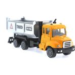 Amalfi Çek Bırak Metal Mini Sarı Kamyon Kız Erkek Çocuk Oyuncak Eğitici Oyuncaklar - Çok Renkli