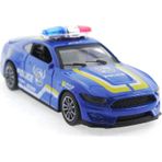 Amalfi Die Cast Çek Bırak Metal Mavi Polis Arabası Kız Erkek Çocuk Oyuncak Eğitici Oyuncaklar