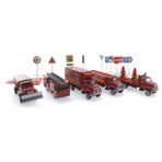 Amalfi Die Cast Metal 20 Parça Itfaiye Seti - Tankerli Kız Erkek Çocuk Oyuncak Eğitici Oyuncaklar - Çok Renkli