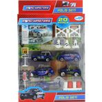 Amalfi Die Cast Polis Oyun Seti 20 Parça Kız Erkek Çocuk Oyuncak Eğitici Oyuncaklar