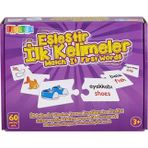 Amalfi EDU-1015 Eşleştir İlk Kelimeler -Chiva Kız Erkek Çocuk Oyuncak Eğitici Oyuncaklar