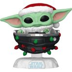 Amalfi Funko POP Star Wars Holiday Grogu with Santa Hat in Pram Kız Erkek Çocuk Oyuncak Eğitici Oyuncaklar