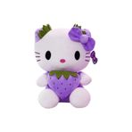 AMALFİ Hediye Hello Kitty Peluş 50Cm Özel Yapım Pembe/mor/kırmızı Çocuk Eğitici Oyuncaklar
