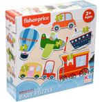 Amalfi Ks Fisher Price Baby Vehicles 6 In 1 Puzzle Kız Erkek Çocuk Oyuncak Eğitici Oyuncaklar - Çok Renkli