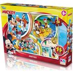 Amalfi Ks Games 200 Parça Mickey Mouse Puzzle Kız Erkek Çocuk Oyuncak Eğitici Oyuncaklar
