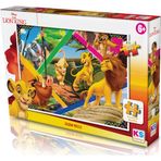Amalfi KS Lion King Puzzle 200 Parça Kız Erkek Çocuk Oyuncak Eğitici Oyuncaklar