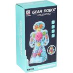 Amalfi KZL-6038A Çarkları Dönen Robot Kız Erkek Çocuk Oyuncak Eğitici Oyuncaklar - Çok Renkli