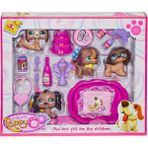 Amalfi KZL-CL2105ABC Minik Köpekler ve Aksesurları Kız Erkek Çocuk Oyuncak Eğitici Oyuncaklar - Çok Renkli