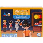 Amalfi LC7983 Manyetik Aktivite Kıyafet Değiştirme Oyunu -Laçokids Kız Erkek Çocuk Oyuncak Eğitici Oyuncakl - Çok Renkli
