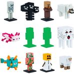 Amalfi Minecraft 3D Figür Toppeez 12'li Delüks Set Kız Erkek Çocuk Oyuncak Eğitici Oyuncaklar