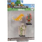 Amalfi Minecraft 3D Figür Toppeez 3'lü Set Kız Erkek Çocuk Oyuncak Eğitici Oyuncaklar
