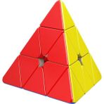 Amalfi Moyu Rs Pyramid Magnetic Cube Kız Erkek Çocuk Oyuncak Eğitici Oyuncaklar - Çok Renkli
