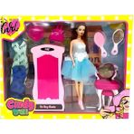 Amalfi Oydaş Cindy Doll Dolaplı Makyaj Masalı Bebek 02453 Kız Erkek Çocuk Oyuncak Eğitici Oyuncaklar