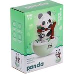 Amalfi P1275 Panlos Panda 543 Parça Blok Seti -Vagon life Kız Erkek Çocuk Oyuncak Eğitici Oyuncaklar
