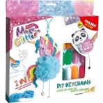 Amalfi Paulinda Magic Glitter 2n1 Dıy Keychains Hobi Set S00095608 Kız Erkek Çocuk Oyuncak Eğitici Oyuncakl - Çok Renkli