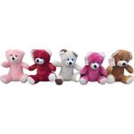 Amalfi Peluş Ayıcık 25CM -1ADET Stokta Olan Gönderilir Kız Erkek Çocuk Oyuncak Eğitici Oyuncaklar - Çok Renkli