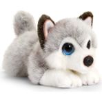 Amalfi Peluş Köpek Husky 25CM Kız Erkek Çocuk Oyuncak Eğitici Oyuncaklar - Çok Renkli