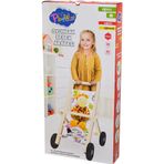 Amalfi Playwood Ahşap Oyuncak Bebek Arabası Kız Erkek Çocuk Oyuncak Eğitici Oyuncaklar
