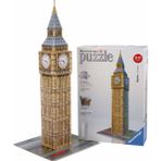 Amalfi Ravensburger Big Ben Saat Kulesi 3D Puzzle Kız Erkek Çocuk Oyuncak Eğitici Oyuncaklar