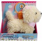 Amalfi S01002858 YÜRÜYEN SEVİMLİ KÖPEK SESLİ BEYAZ-SUN Kız Erkek Çocuk Oyuncak Eğitici Oyuncaklar
