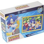 Amalfi SO0090 SONİC 100 PARÇA PUZZLE Kız Erkek Çocuk Oyuncak Eğitici Oyuncaklar