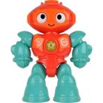 Amalfi Taklit Sesli Çok Fonksiyonlu Işıklı Mini Robot Kız Erkek Çocuk Oyuncak Eğitici Oyuncaklar - Çok Renkli