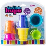 Amalfi TFB183 Fat Brain Toys, Vakumlu Kaplar Kız Erkek Çocuk Oyuncak Eğitici Oyuncaklar - Çok Renkli